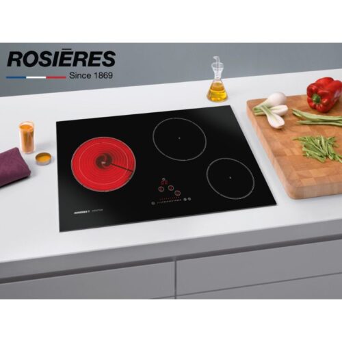 Ảnh thực tế Bếp kểt hợp 2 từ 1 điện Rosieres PMI732N