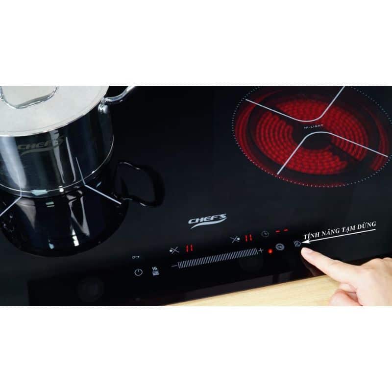 Bảng điều khiển Bếp điện từ hỗn hợp Chefs EH-MIX366/P Bảng điều khiển Bếp điện từ hỗn hợp Chefs EH-MIX366/P