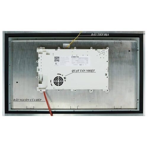 Mặt sau Bếp từ đôi Chefs EH-DIH888