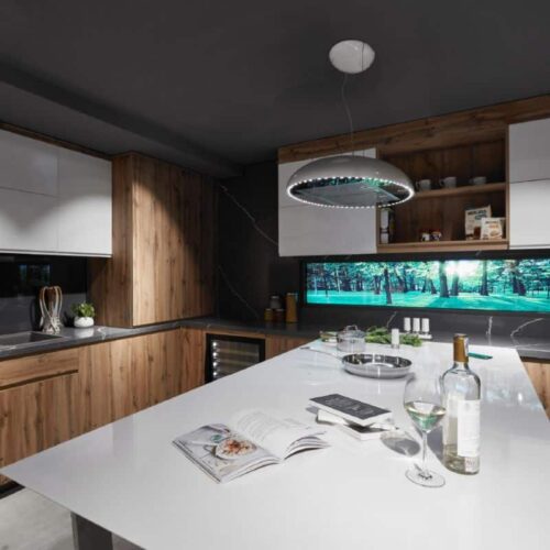 Ảnh thực tế bếp từ tích hợp đa năng Malloca VERSATIS CONCEPT