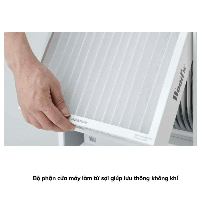 Cấu tạo máy hút ẩm Wood’s SW22FW Cấu tạo máy hút ẩm Wood’s SW22FW