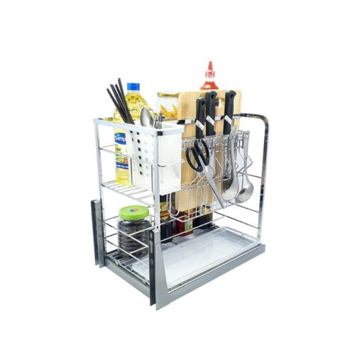 Giá dao thớt inox mạ crom BossEU BS350D 4 hinh anh gia dao thot inox ma crom bosseu bs350d