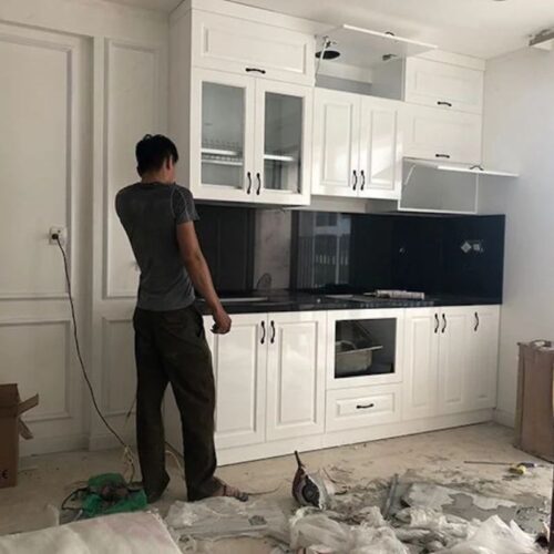 Đá bàn bếp Đen hylap