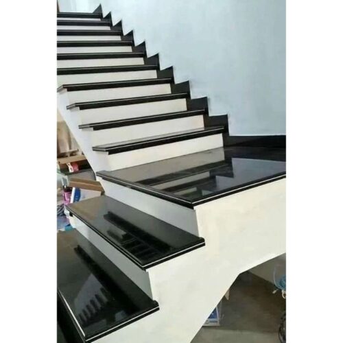 Đá cầu thang bộ Kim sa trung, cổ trắng