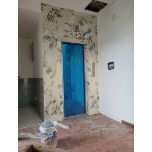 Đá nung kết ốp thang máy