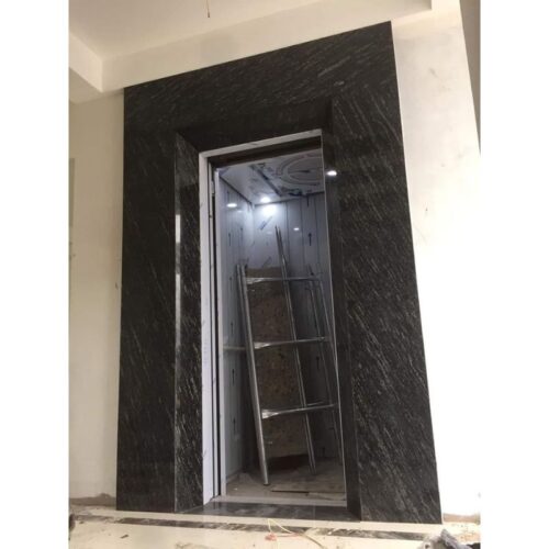 Đá ốp thang máy đá đen rừng