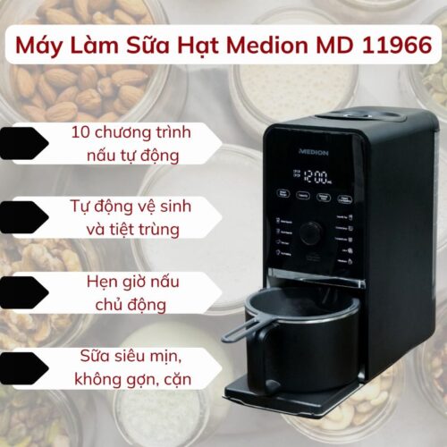 Ảnh máy làm sữa hạt Medion MD 11966
