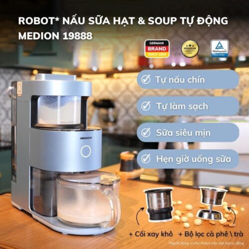 Ảnh máy làm sữa hạt tự động Medion MD 19888